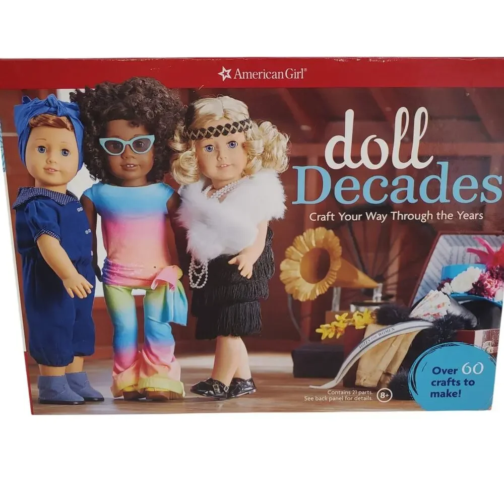 American Girl Doll Decades Craft Your Way Makes 60 Crafts